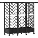  Povišeni krevet s mrežom i krovom Crna 164 x 40 x 127 cm PP | shoptok.hr