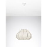 Nova Luce Mat bijela tekstilna viseća svjetiljka ø 50 cm Bora – | shoptok.hr