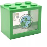 Widdop & Co. Kasica - Bank Blox, Saving for an Adventure, Green | Eponuda.com