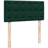 Box spring krevet s madracem tamnozeleni 100x200 cm baršunasti | shoptok.hr