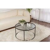 Hanah home Klubska mizica Sarin (rna/Siva) | Shoptok.si