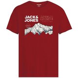 Jack & Jones Majice s kratkimi rokavi - Rdeča Cene