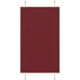 vidaXL Plisirana roleta Bordeaux crvena 75x150 cm Širina tkanine | shoptok.hr
