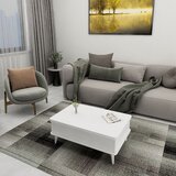 Hanah home Sto za dnevnu sobu Dy Ada 90x38x60 cm, Bela Cene