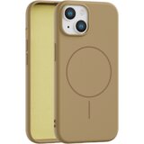 Apple velvet touch magsafe maska za iphone 15 - zlatna | Eponuda.com