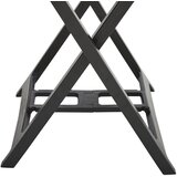 Lesnina XXXL SET ZA BALKON umetna masa antracit antracit | Shoptok.si