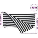 vidaXL Mreža za privatnost antracit-bijela 1,2 x 50 m HDPE 75 g/m² | shoptok.hr