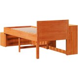  Okvir kreveta bez madraca voštano smeđi 90 x 190 cm od borovine | shoptok.hr