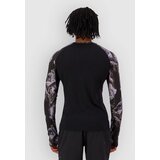 Mons Royale Temple Merino Long Sleeve Funkcijska majica rock camo / black | Shoptok.si