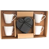 Widdop & Co. hestia - Šolje za espreso set 4 - Hestia, Whit Coaster Cene