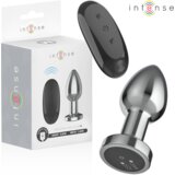 Intense Vibracijski Analni Čep Metal Medium | Shoptok.si