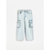 Reserved Baggy traperice - plava | shoptok.hr