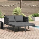  Ležaljka na suncu s jastukom Antracit 153 x 115 x 69.5 cm | Eponuda.com