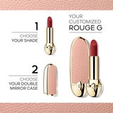 Guerlain Rouge G Double Mirror Jewel Case futrola za ruž sa zrcalom Le Nude 1 kom | shoptok.hr