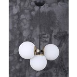 Squid Lighting Bijela/crna viseća svjetiljka sa staklenim sjenilom ø 15 cm Cascade – Cijene