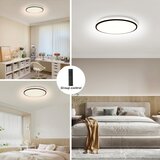  Brilagi - LED prigušiva plafonska svetiljka SMART LED/36W/230V prečnika 48 cm Wi-Fi Tuya + daljinski upravljač | Eponuda.com