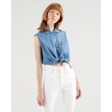 Levi's Rumy Button Crop top Modra | Shoptok.si