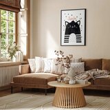  Plakat - Smile 21x30 Crni okvir s margom | shoptok.hr