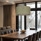 Candellux Lighting Zelena viseća svjetiljka s tekstilnim sjenilom ø 40 cm Shanti – | shoptok.hr