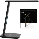 12256 LED miza lampa 5 W, Qi brezžično polnjenje, USB, ura, alarm in temperatura
