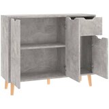  Komoda siva boja betona 90 x 30 x 72 cm konstruirano drvo | Eponuda.com