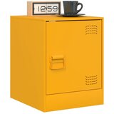  Noćni ormarići 2 kom boja senfa 34,5 x 39 x 44 cm čelični | shoptok.hr