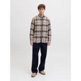 Jack & Jones Srajca 'JPRBLUBARKLEY' mornarska / temno siva / bela | Shoptok.si