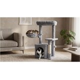 Rebel ANIMALS Grebalica za mačke sa platformom i igračkama siva 80cm RA-1003 | Eponuda.com