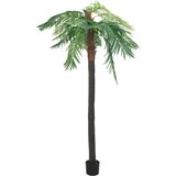vidaXL Umetna palma datljevec z loncem 305 cm zelena Cene