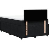  Krevet box spring s madracem crni 120 x 190 cm baršunasti | shoptok.hr