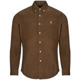 Polo Ralph Lauren CHEMISE COUPE DROITE EN VELOURS COTELE Smeđa | shoptok.hr