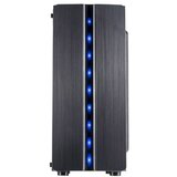Inter-tech Thunder okno moder LED gaming ohišje | Shoptok.si
