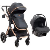 Bbo kolica za bebe 3u1 Dory Black, 0m+