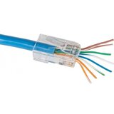 Gembird LC-PTF-01/100CAT6 lan utp kategorije 6 ez konektor PNP88FZv2-R RJ45 (100 komada pakovanje) | ePonuda.com