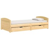  Dnevni ležaj s 2 ladice IRUN 90x200 cm masivna borovina | shoptok.hr