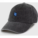 Ader Error Pamučna kapa sa šiltom TRS Tag Cap boja: siva, s aplikacijom, BMSGFYHW0201