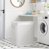Songmics Košara za perilo White 3 x 50L bela, LCB091W01 | Shoptok.si
