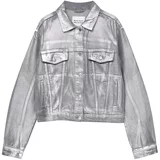 Pull&Bear Prehodna jakna srebrna