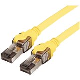 Roline 21.15.1862 RJ45 omrežni kabel\, patch kabel cat 8.1 s/ftp 2.00 m rumena 1 kos, (20421028) | Shoptok.si