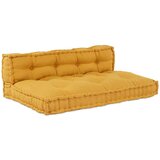  Jastučić za paletni kauč 2 pcs Žuta 120 x 80 x 38 cm Tkanina | shoptok.hr