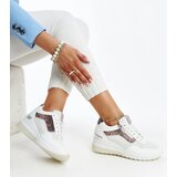 Cross Jeans White wedge women's sneakers | shoptok.hr