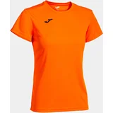 Joma Women's T-shirt Combi Woman Shirt S/S Orange