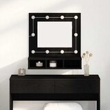 Ogledalo ormar Crni hrast 60 x 31,5 x 62 cm Konstruirano drvo | shoptok.hr