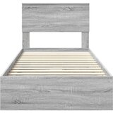  Okvir za krevet Siva Sonoma 90 x 200 cm Konstruirano drvo | shoptok.hr