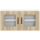 vidaXL Stenska kuhinjska omarica s polico Sonoma hrast 80 x 31 x 40 cm | Shoptok.si