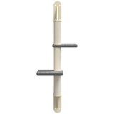  Zidna penjalica za mačke i stup za grebanje tamnosiva 108 cm | shoptok.hr