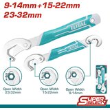 Total nastavljiv ključ za cevi (TBWS09328) | Shoptok.si