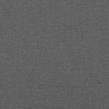 vidaXL jedilni stoli s kolesi 2 pcs temno siva 57 x 67 x 95 cm blago | Shoptok.si