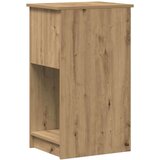 vidaXL Računalniški stolp s predalom artisan hrast 35x45x77 cm | Shoptok.si