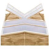 vidaXL Staklenici 2 kom od impregnirane borovine 200 x 50 x 35 cm | Eponuda.com